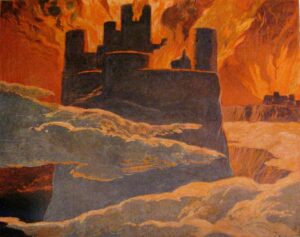 Asgard staat in brand tijdens Ragnarok